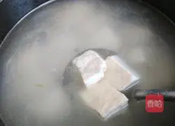 Illustration of how to make cabbage, wolfberry and tofu soup 13