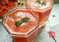 Illustration of how to make tomato honey juice 10