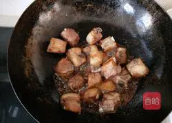 Illustration of how to make pork ribs stewed with pickled cabbage 8