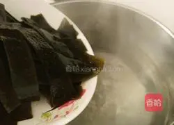 Illustration of how to make kelp, cabbage and beef meatball soup 4