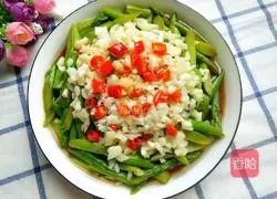 Illustration of how to make cold garlic asparagus 15