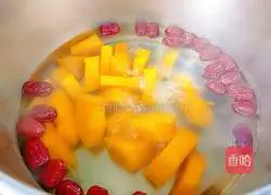 Pumpkin Beef Meatball Soup Recipe Illustration 11