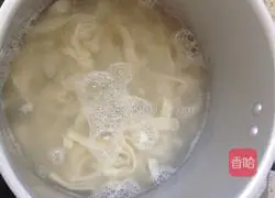 Illustration of how to make tomato and egg noodles 7