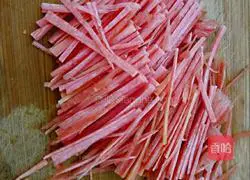 Radish braised and rubbed Illustration of how to do it 5