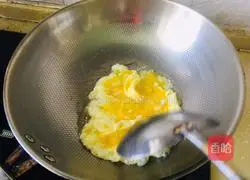 Illustration of how to make tomato sauce and egg handmade noodles 5