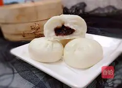 Illustration of how to make family version of bean paste buns 9