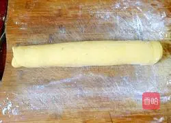 Illustration of how to make pumpkin steamed buns 11