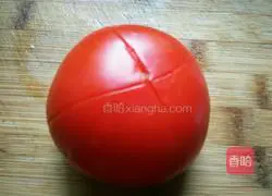 Illustration of how to make tomato and egg noodles 2