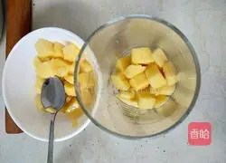 Mango Yoghurt Potted Planting Illustration 4