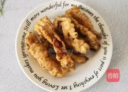 Illustration of how to make fried crispy pork 10