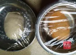 Illustration of how to make two-color steamed buns 3