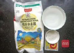 Illustration of how to make white steamed buns 1