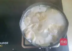 Illustration of how to make white radish and pork dumplings 11