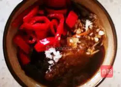 Illustration of how to make cold yuba 4