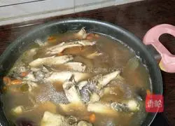 Illustration of how to make bone octopus soup 10