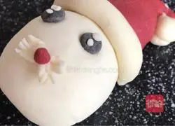 Illustrations of what Santa Claus does 14