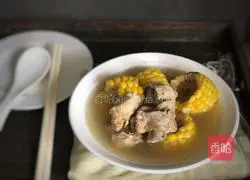 Corn Spare Ribs Soup Illustration of how to do it 9