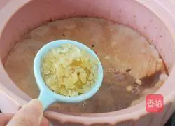 Illustration of how to make milky red bean balls 7