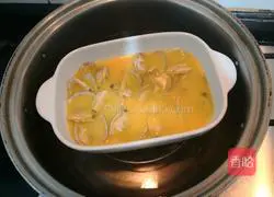 Illustration of how to make clam stewed eggs 13