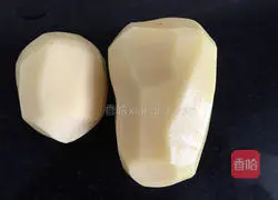 Illustration of how to make baked French fries 1