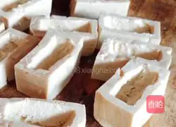 Illustration of how to make thick tofu 6