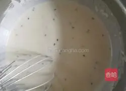 Illustration of how to make green onion and egg pancakes 3