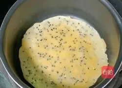 Sesame milk egg pancake recipe 9