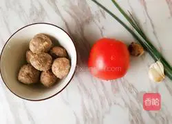 Tomato Beef Ball Soup Recipe Illustration 1