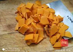 Illustration of how to make happy pumpkin cake 1