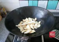 Illustration of how to make King Oyster Mushroom 2