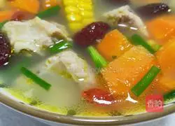 Carrot, Corn and Spare Ribs Soup Recipe Illustration 7