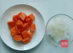 Papaya Tremella Lotus Seed Soup Illustration 2