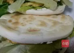 Illustration of how to make vegetable burgers 4