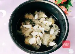 Tremella lily soup recipe 7