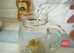 Golden Passion Fruit Honey Mint Water Recipe Illustration 4