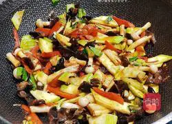 Fried noodles with bean paste Illustration of how to do it 10