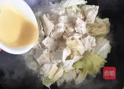 How to make tofu and cabbage soup by hand Illustration 8