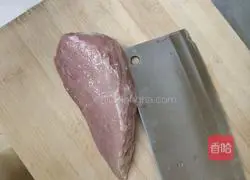  Illustration of how to make winter melon meatball soup (boiled meatballs) 1