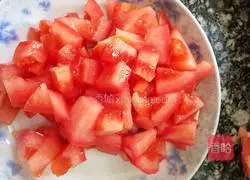 Illustration of how to make tomato sauce noodles 2