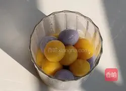 Illustration of how to make glutinous rice balls with milk coffee 5