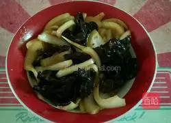 Illustration of how to mix onions with fungus 7