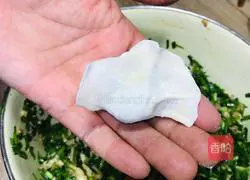 Leek filling dumplings-artifact flour recipe 8