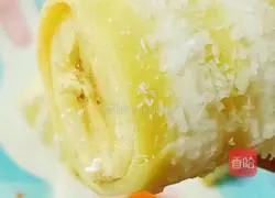 Baby Banana Pancake Roll Recipe Illustration 12