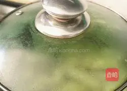 Illustration of how to make rock sugar lotus mist and winter melon rind 6