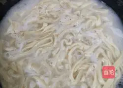 Illustration of making fried noodles 7