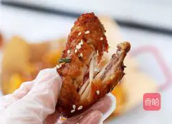 Illustration of how to make orange chicken wings 15