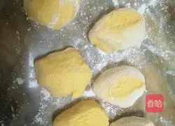 Illustration of how to make bean paste buns 12