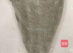 Illustration of how to make black sesame bread 6 