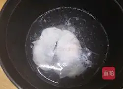 Illustration of how to make afternoon tea egg nest milk 3