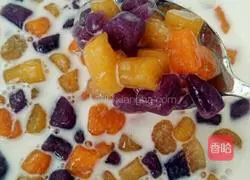 Three-color taro balls (handmade) illustration 17